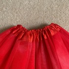 Nwt Girls 0-12 Mo Red Tulle Baby Tutu Skirt Newborn Infant Elastic Waist
