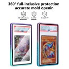 1-10pcs Magnetic Metal Slab Protector Case Guard Box Bumper For Psa Graded Cards