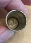  1064 Angels   Flowers Sterling Silver Thimble - Simons Bros Co  size 9 