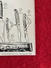 Vintage 1971 Print Ad  Schrade Old Timer Knife 7 Models Pictured In Ad