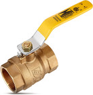 Full Port 1 2 In  Brass Ball Valve     Lead-free Brass Valve  Female Thr