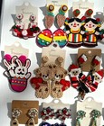New Wholesale Lot Of 20 Pair Of Earrings Seed Beaded Mix Handmade Earrings