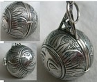 Masonic Ball   Skull compass star Pendant Secret 
