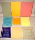 Astrology Book Lot  Tables  Planet Vulcan  Pluto  Campanus  Ephemeris 9 Booklets
