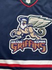 Vintage Grand Rapids Griffins Authentic Ahl Hockey Bauer Canada Jersey Medium