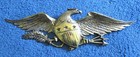 Brass American Eagle W  Shield   Arrows Wall Sculpture  Vintage Americana Decor