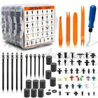 1295pcs Car Retainer Auto Fasteners Body Plastic Trim Clips Pin Rivet Bumper Kit