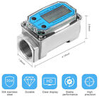 Turbine Digital Diesel Fuel Flow Meter Oval Gear Flow Gauge Bspt npt 1  200l min