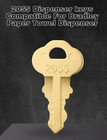 2055 Keys Compatible For Bradley Toilet Paper Dispenser  Toilet Tissue And Soap