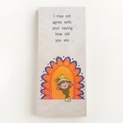Vintage Ephemera Birthday Greeting Card Hallmark Contemporary Card Envelope