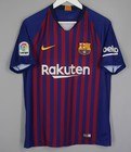 Barcelona 2018 2019 Home Football Shirt Jersey Nike Size M Adult  10 Messi