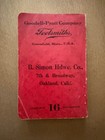 Antique 1926 Goodell-pratt Tools Catalog No  16