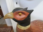John Fairfield Wooden Hand Carved Hand Painted Colorful  pheasant  On Stand F s