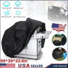 Garden Bbq Gas Grill Cover Barbecue Waterproof Outdoor Heavy Duty Uv Protection