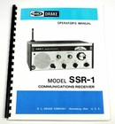 Drake Ssr-1 Jumbo Instruction Manual   11 X 17  Schematic Diagram   Various Docs