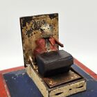 Antique Pat 1869 Halls Excelsior Bank Mechanical Cast Iron Building Coin Bank 5 