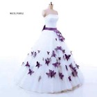 Plus Size Sweetheart Wedding Dresses Tulle Butterfly Bowtie A Line Bridal Gowns