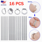 16pcs Ring Size Adjuster Invisible Clear Ring Sizer Jewelry Fit Reducer Guard Us