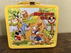 S-708 Vintage 1970 s Aladdin Mickey Mouse Clubhouse Metal Lunch Box   Thermos 