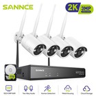 Sannce 5mp 8ch Nvr Wireless 3mp Security Camera System 2-way Audio Recording 1tb