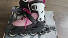 Rollerblade Microblade Kid s Adjustable Inline Roller Blades Pink White Size 5-8