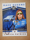 Danica Patrick Signed 2018 Donruss Racing Race Queens Nascar Card  25 W coa