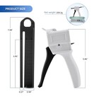 3pcs Dispensing Gun Kit Dental Impression Mixing Dispenser Gun 4 1 10 1  1 1 2 1