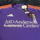      Houston Dynamo Fc 2024 25 Away Jersey     Adidas     Men   s Med  - Nwt      Mls