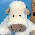 Jellycat Truffles Sheep Lamb Cream 14  Wide Plush Pillow Soft Toy Stuffed Animal