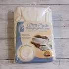 Basic Comfort Ultra Plush Baby Changing Pad Cover White