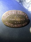 Kansas City Kansas Allvine Dairy Company Employee Badge