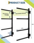 4 Kayak Storage Rack Indoor   Outdoor  Freestanding Kayak Storage Rack