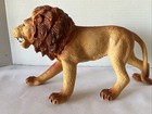 Vintage Animal Toy Imperial Toys Rubber Large Male Lion 10 5  Rare Plastic 1985
