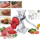 Heavy Duty Meat Grinder Mincer Stuffer Manual Sausage Filler Sauce Maker Machine