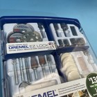 New Dremel Ez Lock 130-piece Rotary Tool Cutting Accessory Kit W  Case