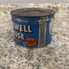Vintage Coffee Can Maxwell House Key Wind 1 Lb Advertising Tin W  Lid