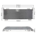 Tru   cool 40k Automatic Transmission Oil Cooler Gvw Max Oc-47391 Heavy Duty W box