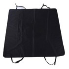 Seat Cover Rear Back Car Truck Pet Dog Travel Waterproof Bench Protector  -black