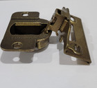 Brass Amerock 2010-31  35mm 105 Degree  Frame Cabinet Hinge W 05l 3 4  Ol Plate