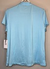 Tail Women s Short Sleeve 1 4 Zip Novelty Collar Golf Polo In Blue Topaz - Large