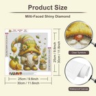 Anuver Full Drill Diamond Art Kits For 12 Inches By 12 Inches  Multicolor 
