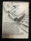 Vintage 1976 Flinch Famous Card Game Original Box Parker Brothers Free Shipping