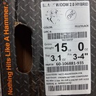 Hammer Black Widow 2 0 Hybrid  Bowling Ball 15 Lb    New In Box     197