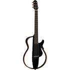 Yamaha Slg200s Steel-string Silent Guitar  Translucent Black W  Gig Bag