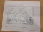 Technodrome Punks Room Tmnt Animation Cel Concept Art 1987 Fred Wolf Signed