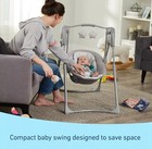 Graco Slim Spaces Compact Baby Swing - Reign