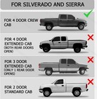 Inner Rocker Panels Left   Right For 1999-2007 Chevy Silverado Gmc