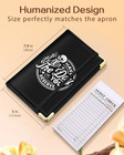 Server Book For Waitress Cute Serving Books With Zipper Pocket Accessories Leath