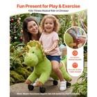 Uimoso Ride-on Dinosaur Toy For Kids With Smooth Wheels  88 Lbs Weight Capacity