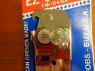 Ez Duz It American Made White Grips Manual Deluxe Can Opener - Made In The Usa